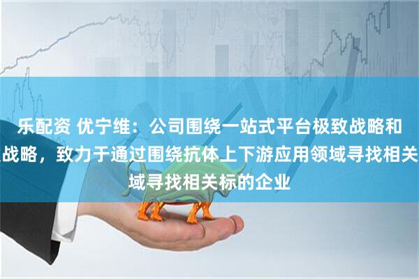 乐配资 优宁维：公司围绕一站式平台极致战略和抗体极致战略，致力于通过围绕抗体上下游应用领域寻找相关标的企业