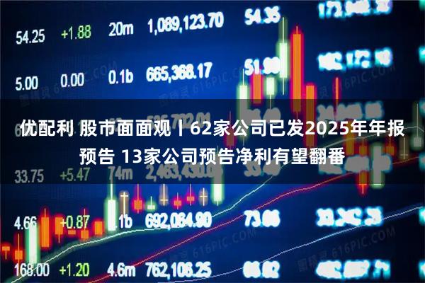 优配利 股市面面观丨62家公司已发2025年年报预告 13家公司预告净利有望翻番
