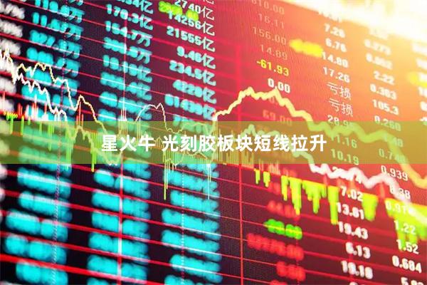 星火牛 光刻胶板块短线拉升